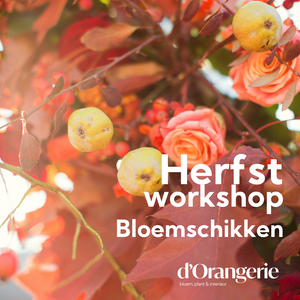 UITVERKOCHT! WORKSHOP BLOEMSCHIKKEN - HERFST - maandag 2/10 19u-22u